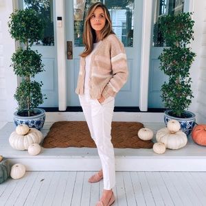 NWT Free People Fine Time Cardigan in Latte